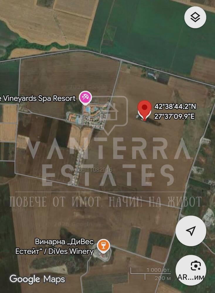 8053 кв.м. УПИ до Поморие- идеален за инвестиция и застрояване Продажба