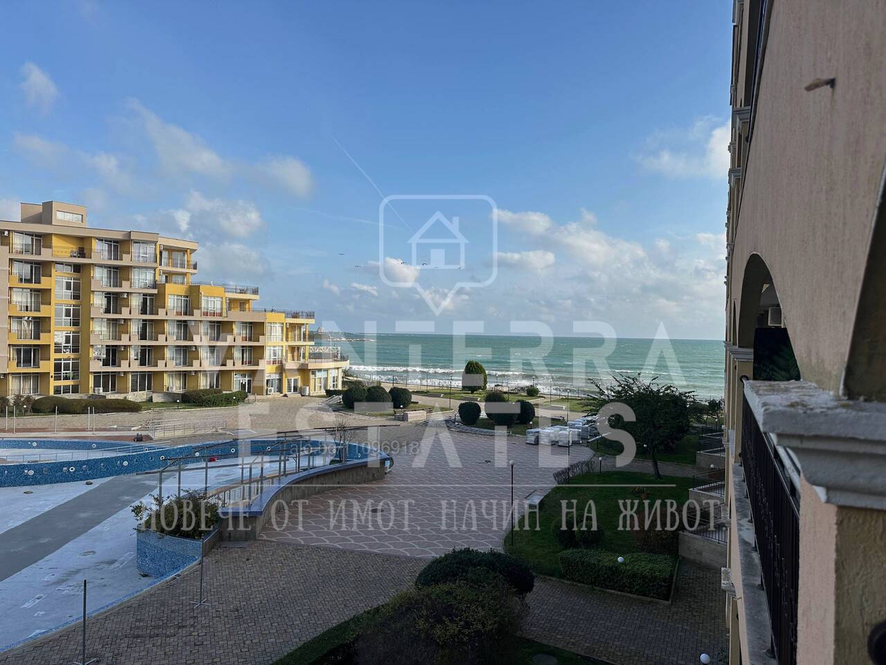 Просторен двустаен апартамент в Midia Family Resort, Ахелой Двустаен апартамент