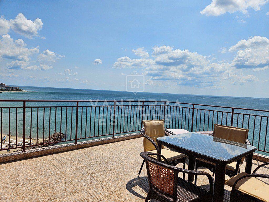 Тристаен апартамент с панорамна морска гледка | Panorama Fort Beach, Свети Влас