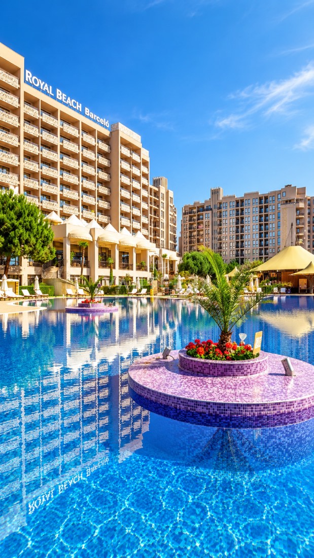 СТУДИО В BARCELO ROYAL BEACH | СЛЪНЧЕВ БРЯГ | 100 М ОТ МОРЕТО
